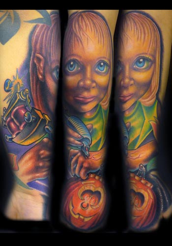 Tattoos - Dark Skin tattoos - Black 13 Tattoo,Nashville TN